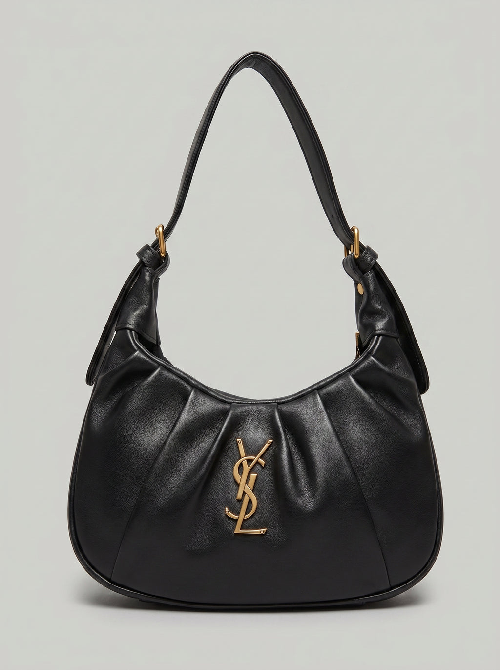 YSL Black Premium Shoulder Bag