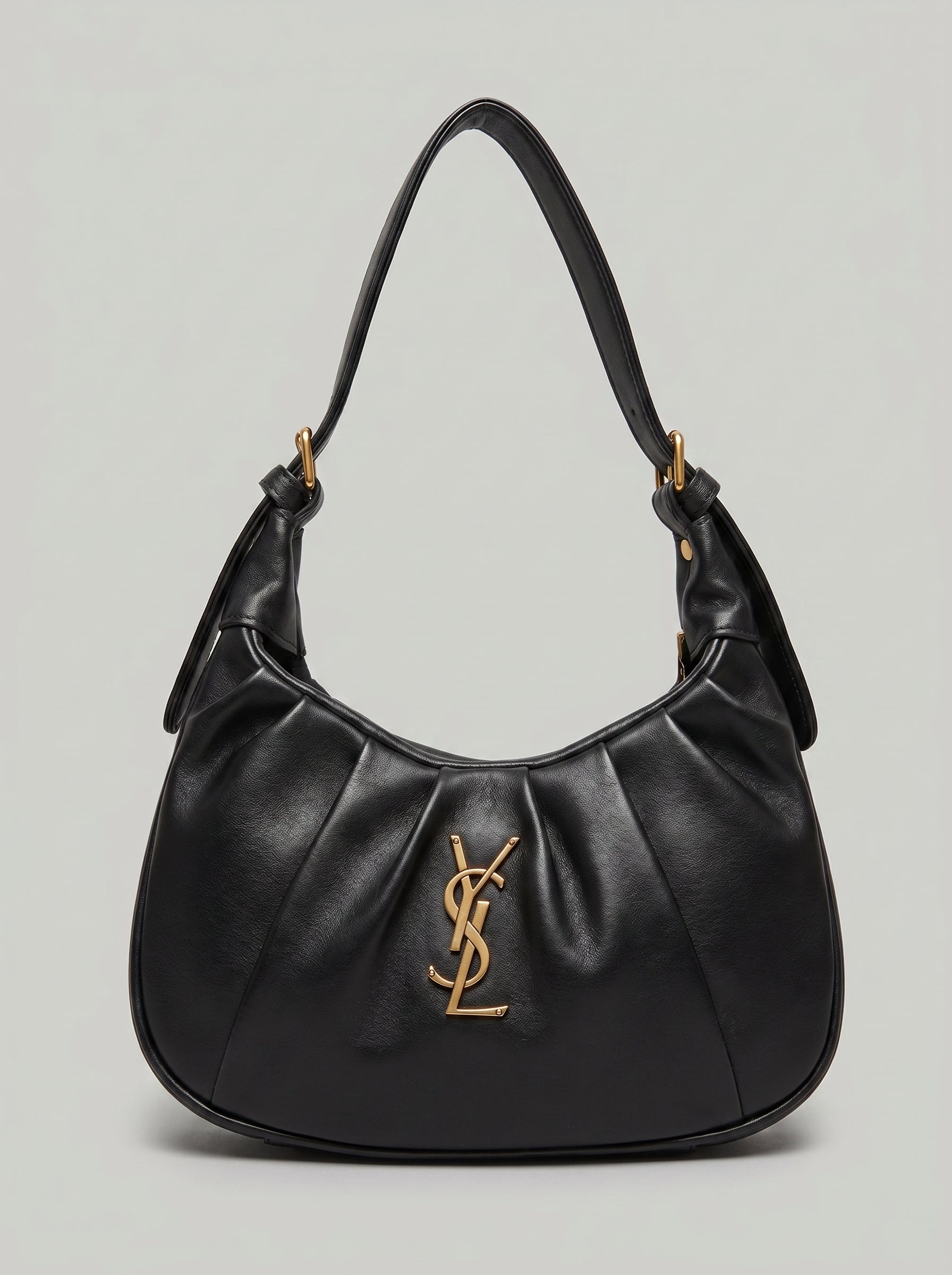 YSL Black Premium Shoulder Bag