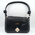 CLASSIC Noir Elegance Black Luxury Shoulder Bag