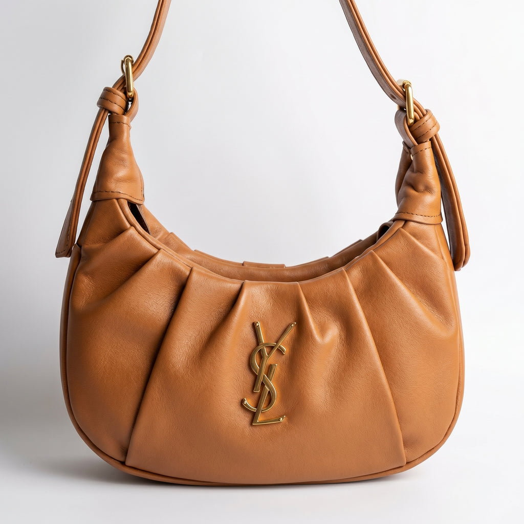 YSL Brown Premium Shoulder Bag